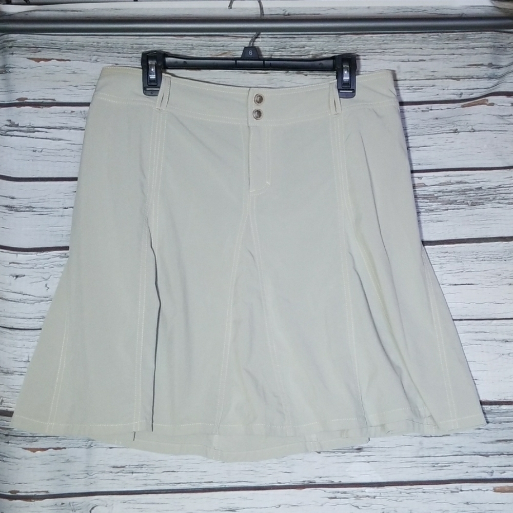 Athleta Whatever skirt skort gray size 14P petite